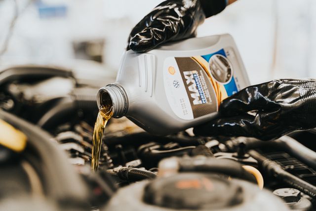 Engine oil change